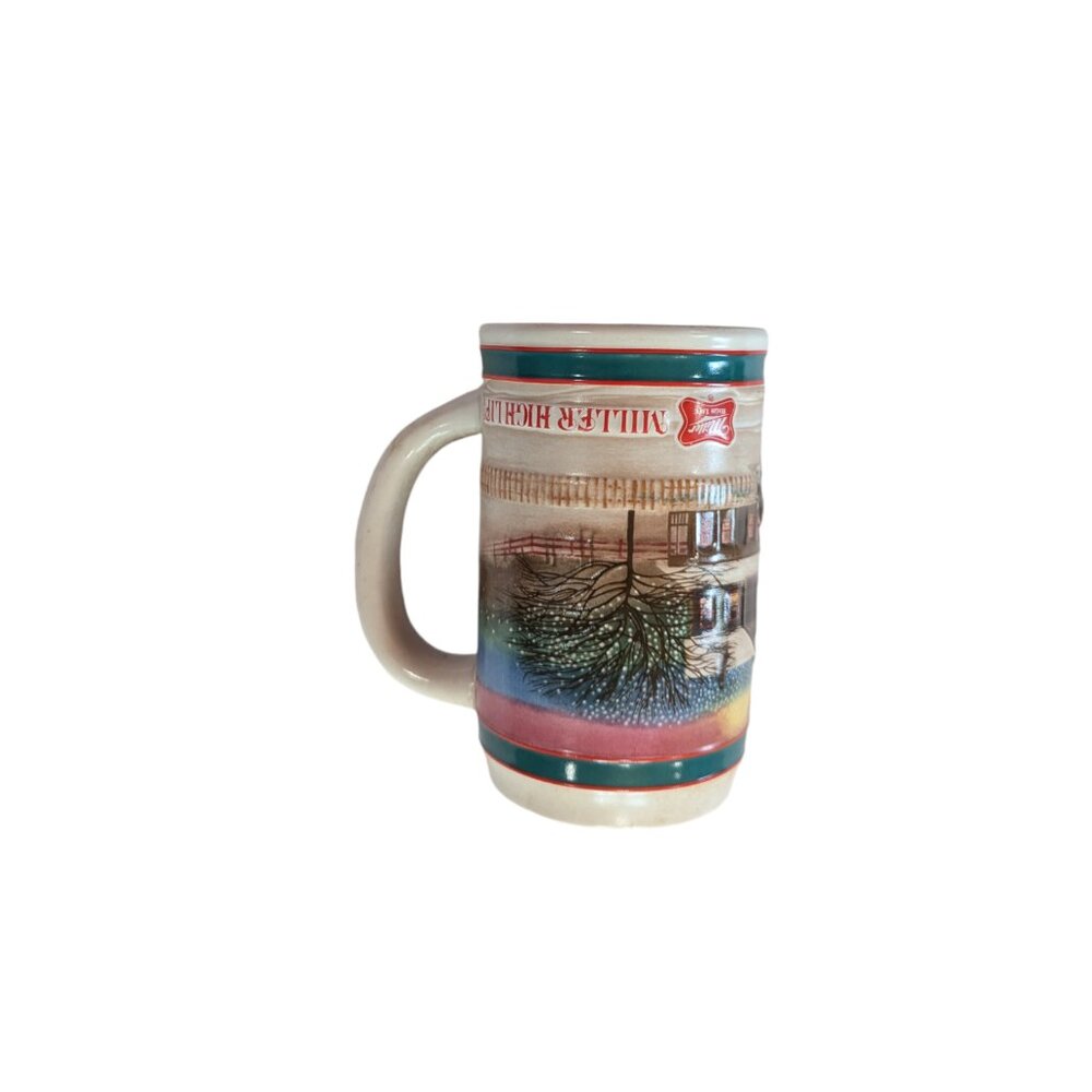 Vintage Miller High Life Christmas Beer Mug